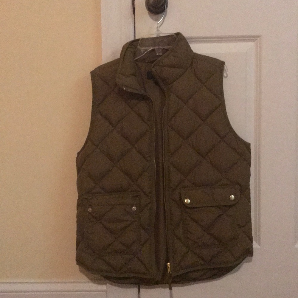Green Vest from Jcrew